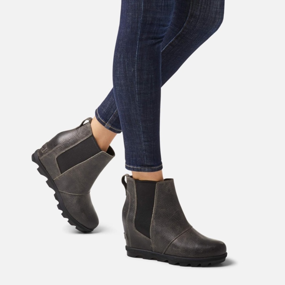 Sorel Joan of Arctic Wedge II Chelsea Boot, Quarry, 10